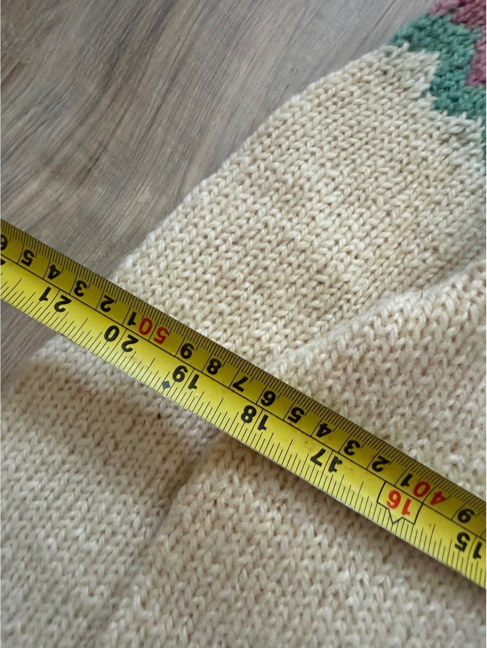 Vintage Handknit Grandma Style Sweater - Picture 5 of 5